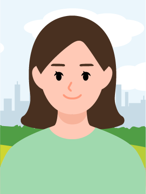 背景が無地でない